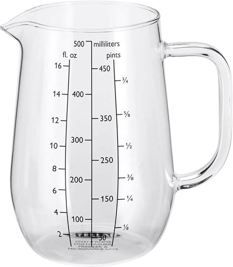 Stellar Glass Measuring Jug 500ml 20 X 30 X 25 Cm Uk Home And Kitchen