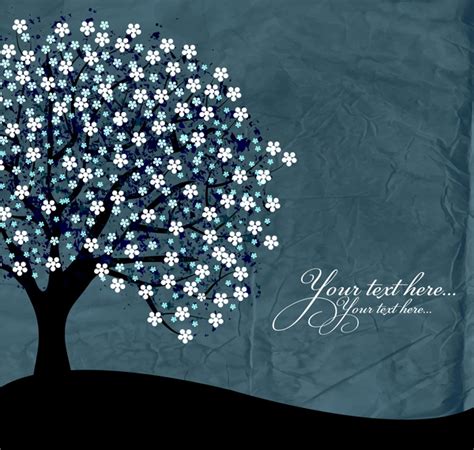 Vector tree background illustration free vector download (46,589 Free ...