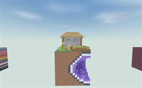 One Block skyblock by Darkmazeblox[ bedrock and java ]. Minecraft Map