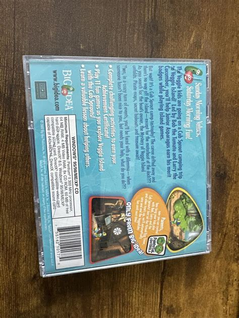 Veggie Tales Mystery Of Veggie Island Windows Pc 2002 Ebay