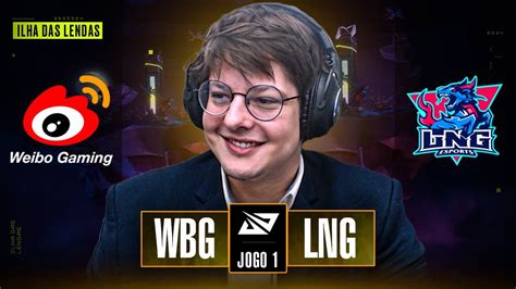 WBG X LNG Jogo 1 MD3 LPL Spring 2024 DIA 11 YouTube