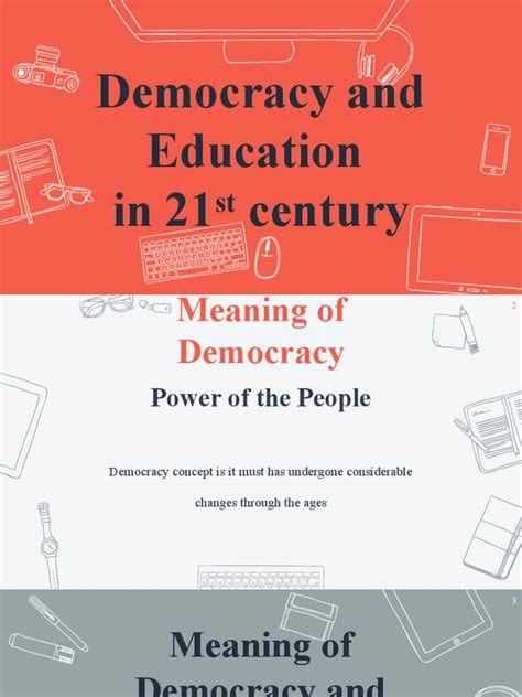 Democracy And Educatin In 21st Century Pdf Democracy Political