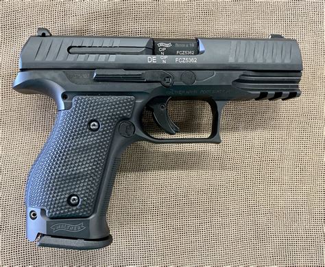 Walther Ppq M Q Match Steel Frame Mm Capacity Barrel