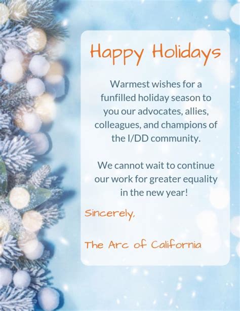 A Holiday Message From Our Team