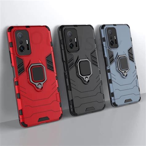 Capa Capinha Case Anti Impacto Anel Xiaomi Mi T T Pro Escorrega