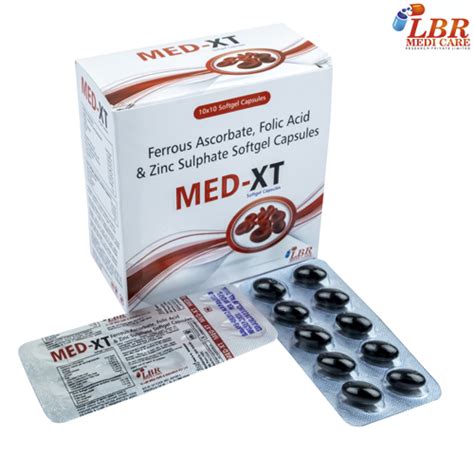 MED XT Softgel Capsules Dr LBR Medicare Research Pvt Ltd