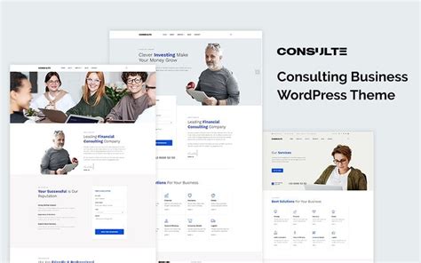 Consulte Tema Gratuito De Wordpress Para Empresas De Consultor A