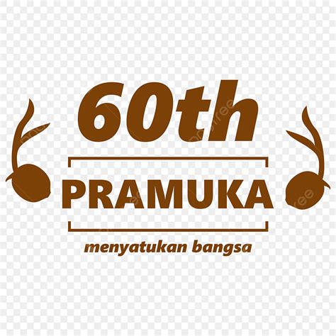 Scout Hari Pramuka Vector Hd Images 60 Tahun Selamat Hari Pramuka