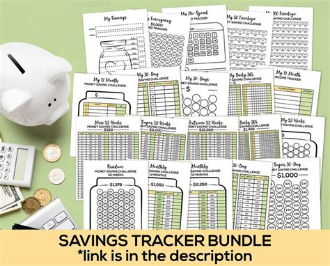 Envelope Saving Challenge Money Saving Tracker Printable 50 Etsy