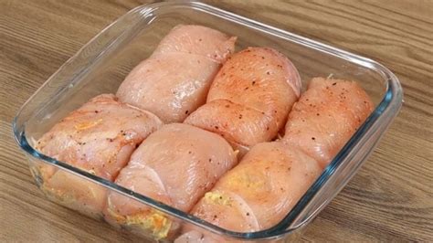 Deliciosas Pechugas De Pollo Rellenas Al Horno Sorprende Con Jam N Y