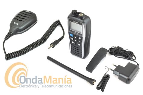 ICOM IC M25 EURO WALKY VHF MARINO IPX 7 MCROFONO ALTAVOZ HM 213 EL