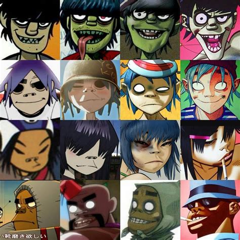 Punpuncore Gorillaz Art Cartoon Art Styles Gorillaz Fan Art | Hot Sex ...