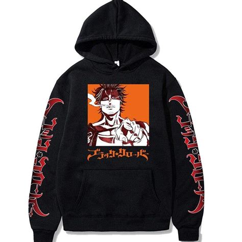 Pull Black Clover Hoodies Anime Yami Sukehiro Sweat Dbz Store