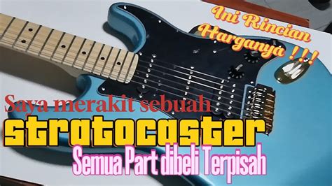 Diy Guitar Saya Merakit Stratocaster Dimana Semua Part Dibeli