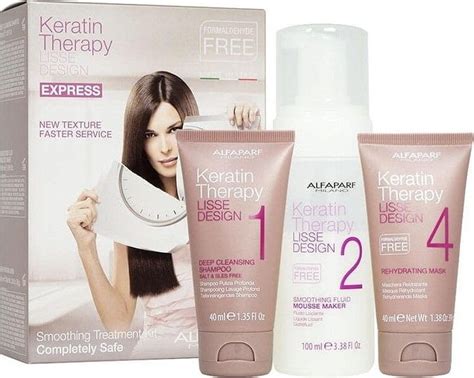 Alfaparf Milano Lisse Design Keratin Therapy Smoothing Treatment Kit Od