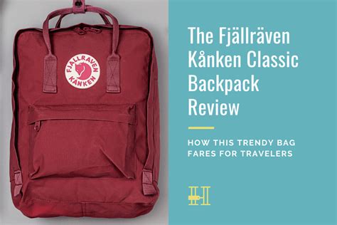 The Classic Fjällräven Kånken Backpack Review For Travelers • Her