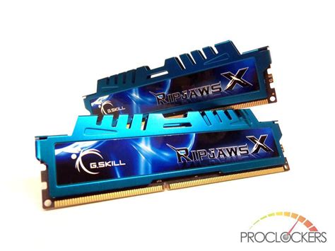 G SKILL Ripjaws X Series DDR3 2400 Mhz F3 2400C11D 8GXM Review