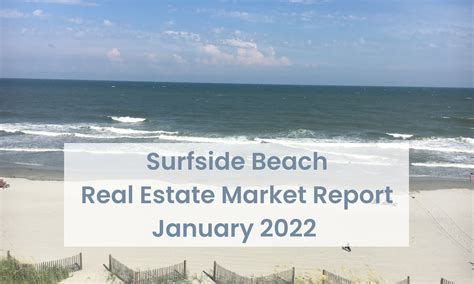 Surfside Beach Real Estate Market Report January Kathy Rukat