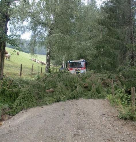 Großeinsatz Unwetter wüteten über Kärnten 2015