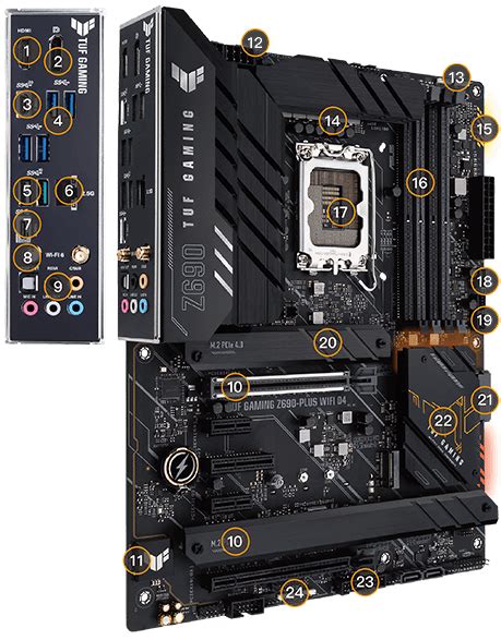 Tuf Gaming Z690 Plus Wifi D4 Motherboards Asus Gloabl