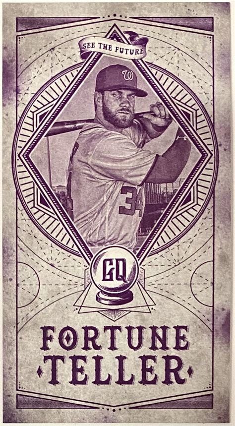 Bryce Harper Topps Gypsy Queen Washington Nationals Baseball