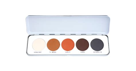 Kryolan Basic Eyes Paleta De Sombra De Olhos Cores Notino Pt