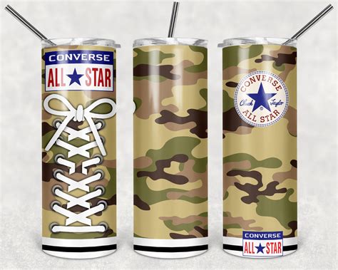 Various Converse Theme 20 Or 30 Oz Tumbler Etsy