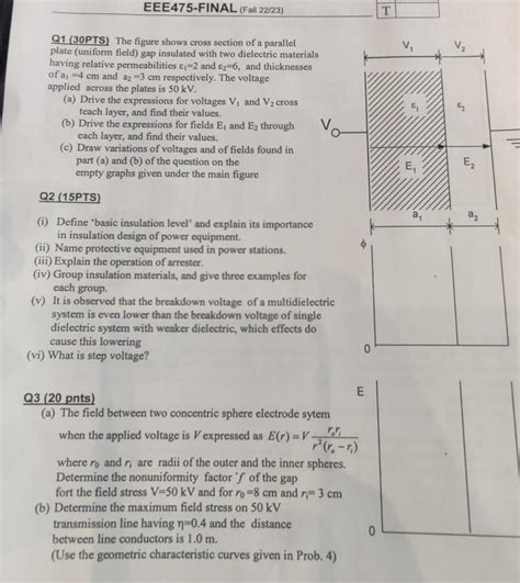 Solved Q1 30PTS The Figure Shows Cross Section Of A Chegg