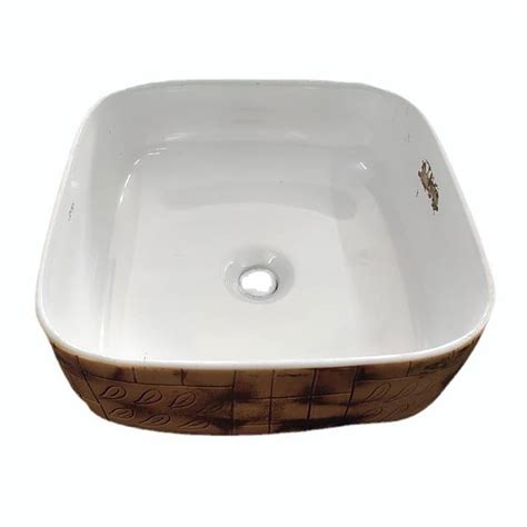 Brown Ceramic Table Top Wash Basin At Rs 1400 Table Top Wash Basin In