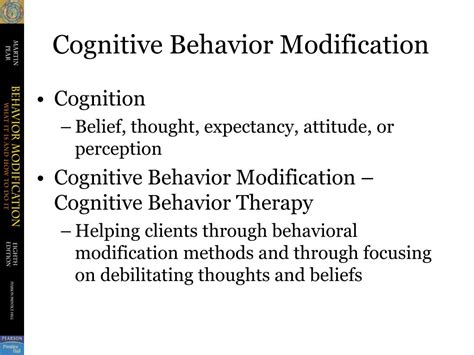 Ppt Cognitive Behavior Modification Powerpoint Presentation Free Download Id6524921