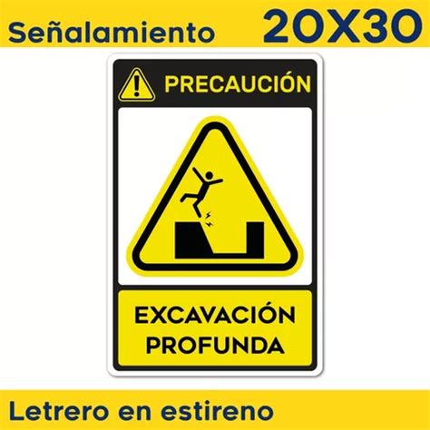 Se Alamiento Precaucion Excavacion Profunda Nom X Meses Sin