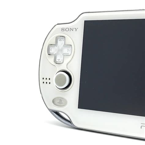 SONY PS Vita PCH 1000 Crystal White Wi Fi OLED W Charger Very Good