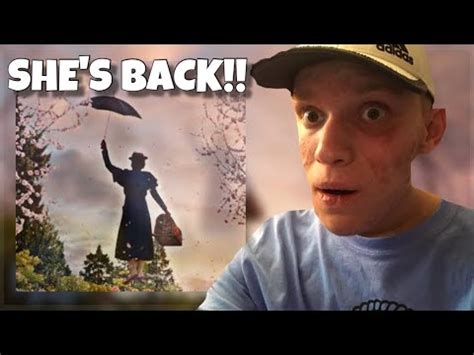 Mary Poppins Returns Official Trailer Reaction Youtube