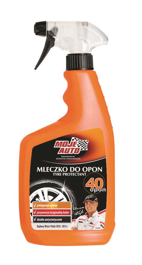 Mleczko do pielęgnacji opon Moje Auto 650 ml atomizer MOJE AUTO