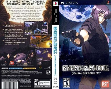 Ghost In The Shell Stand Alone Complex PSP VideoGameX