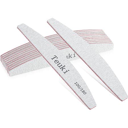 Amazon 10 Pcs Rough Nail File 100 180 Grit Heavy Duty Nail Files