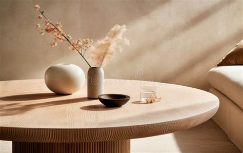 Japanese Minimalist Decoration Design Living Room. Stock Illustration - Illustration of japanese ...