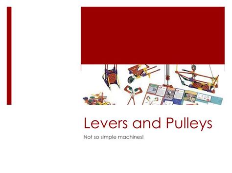 PPT - Levers and Pulleys PowerPoint Presentation, free download - ID ...