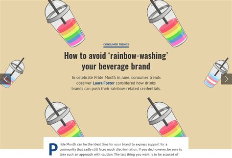 How To Avoid ‘rainbow Washing Your Beverage Brand Just Drinks