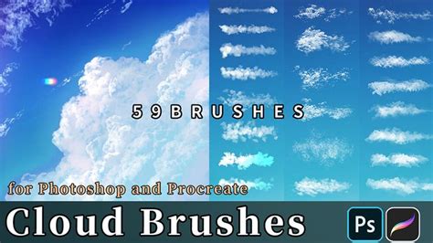 Artstation Cloud Brushes For Photoshop And Procreate Brushes