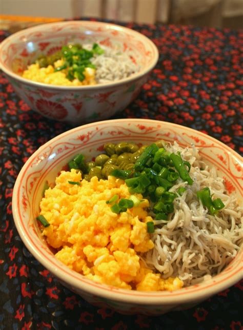 しらすとお豆で 春の三色丼 By ちさぷー 【クックパッド】 簡単おいしいみんなのレシピが357万品