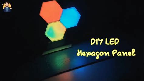 How To Make Hexagonal Led Panel At Home Youtube