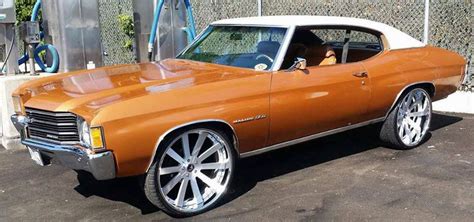 Chevy Malibu On 26 Inch Forgiatos Big Rims Custom Wheels