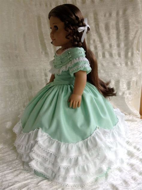 Reserved 1850s Dress Ball Gown For Marie Grace Etsy American Girl