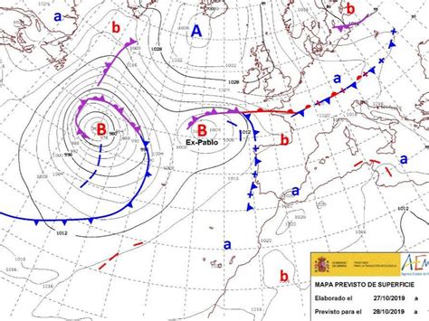 AEMET El ciclón tropical Pablo hace historia al convertirse en huracán