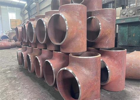 Asme B16 9 Carbon Steel Reducing Tee Sch40 Astm A234 Wpb Butt Weld Tee