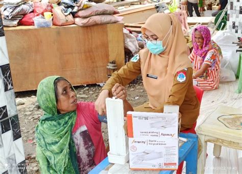 Dinkes Boltim Dirikan Posko Kesehatan Guna Pemeriksaan Korban Bencana