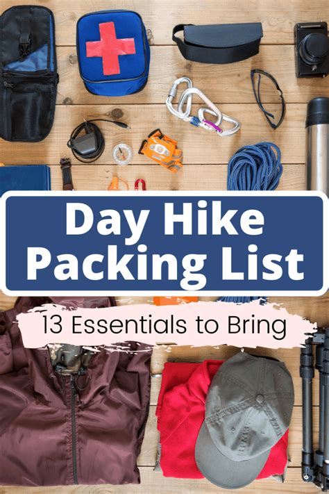 Day Hike Packing List 13 Essentials For Hiking And How To Avoid Extra