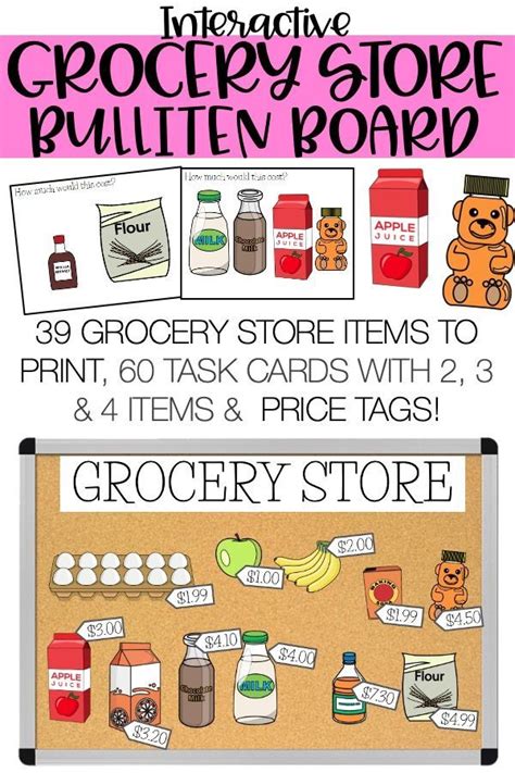 Grocery Store - Interactive Bulletin Board | Interactive bulletin board ...