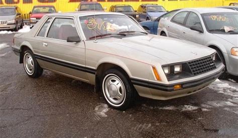 Silver 1981 Ford Mustang Coupe Photo Detail